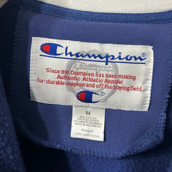 Champion “The Prep” 1856 Pirates 3/4 Zip up Vintage Champion Sweatshirt - Picture 5 of 8